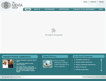 Tablet Screenshot of mehtagroup.com